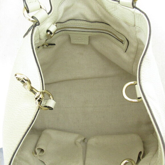 Gucci Soho Shoulder Bag leather white - Picture 5 of 10